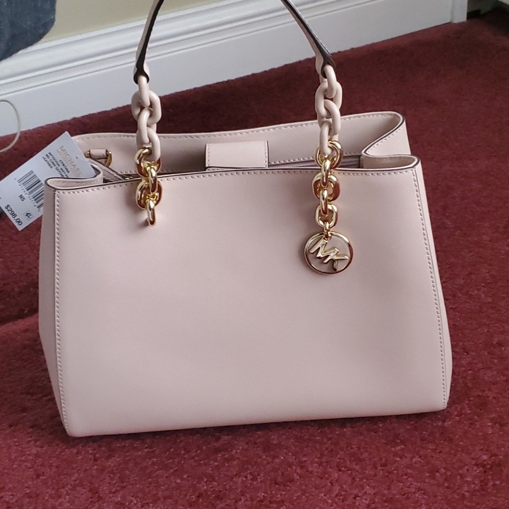 Micheal kors satchel with strap
